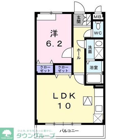 アンシャンテの物件間取画像